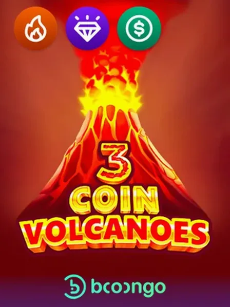 3 Coin Volcanoes slot by 3Oaks — Up Casino