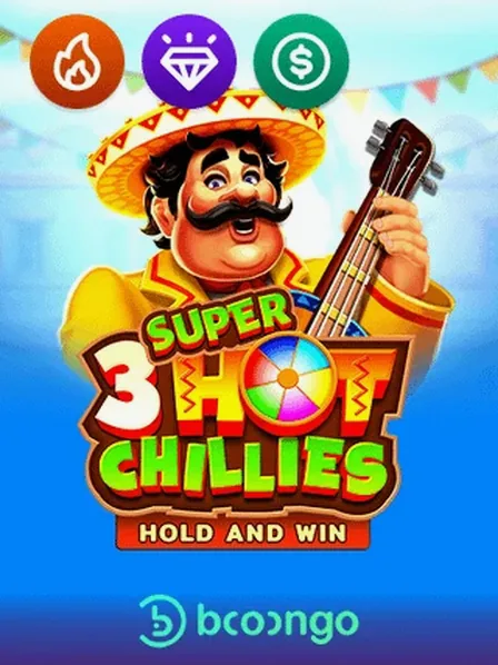 3 Super Hot Chillies slot by 3Oaks — Up Casino