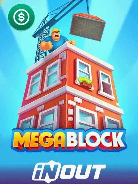 MegaBlock slot by InOut — Up Casino