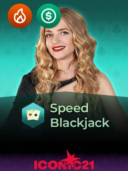Speed Blackjack live table by Better Live — Up Casino